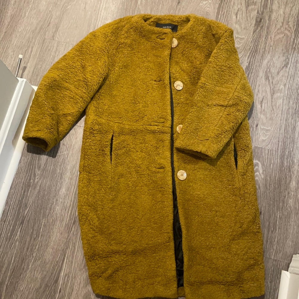 Zara teddy coat